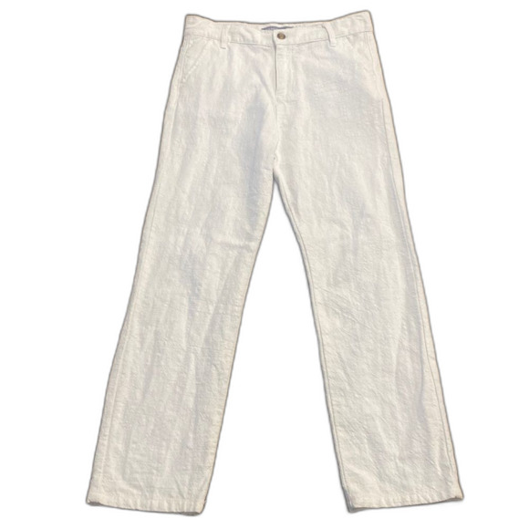 Appaman Ramie White Beach Pant Youth Size 10 - Picture 1 of 9